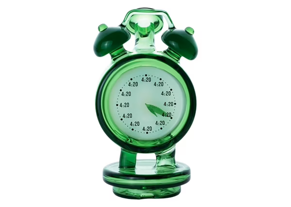 Bomb E-Rig Glass Top Attachment – Clock (Compatible with Puffco Peak)