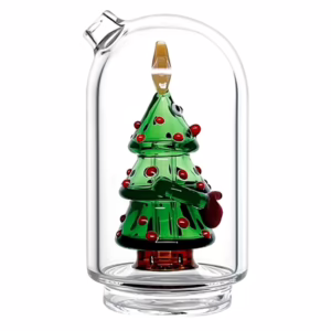 Bomb E-Rig Glass Top Attachment – Xmas Tree (Compatible with Puffco Peak)