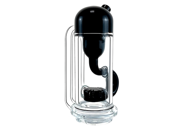Bomb E-Rig Glass Top Attachment – Hourglass (Compatible with Puffco Peak)