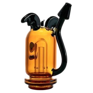 Bomb E-Rig Glass Top Attachment – Imp Black (Compatible with Puffco Peak)