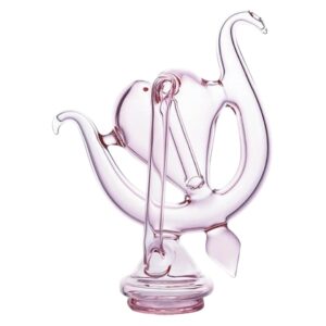 Bomb E-Rig Glass Top Attachment – Love (Compatible with Puffco Peak)
