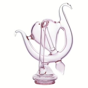 Bomb E-Rig Glass Top Attachment – Love (Compatible with Puffco Peak)