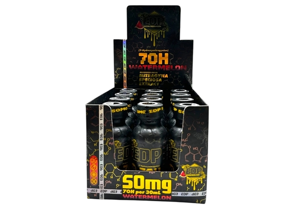 EDP 50mg 7-OH Kratom Shot - Watermelon 12pk