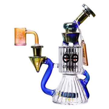 9" Cheech You Can Recycle Me All You Want Water Pipe