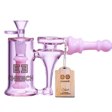 6" Cheech The Cyclist Bubbler Water Pipe