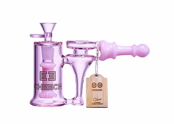 6" Cheech The Cyclist Bubbler Water Pipe