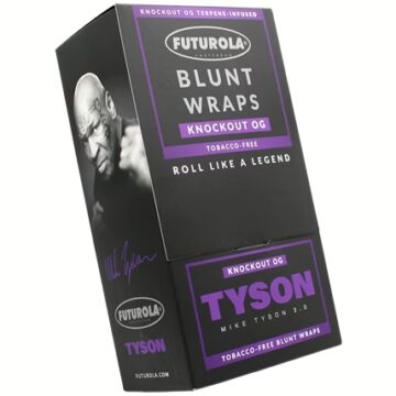 Futurola X Tyson Tobacco Free Blunt Wraps - Knockout OG