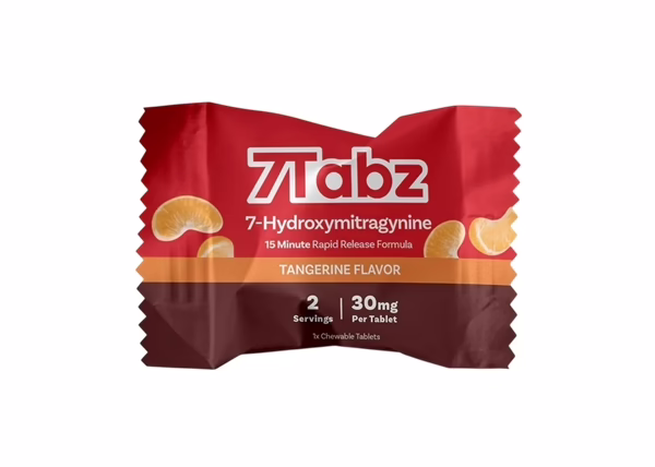 7Tabz 30mg 7-OH – Tangerine Flavor – 1-Tablet 40pk
