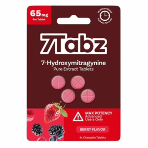7Tabz 65mg 7-OH – Berry Flavor – 4-Tablet