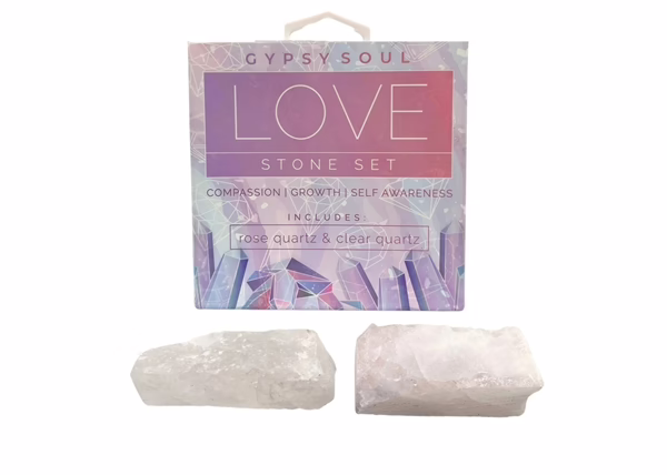 Gypsysoul 2Pc Crystal Set – Love