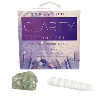 Gypsysoul 2Pc Crystal Set – Clarity