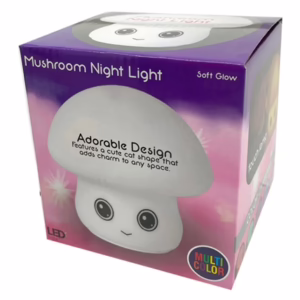 Soft Mushy Mushroom Night Light
