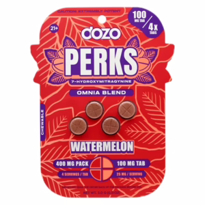 Dozo Perks 7-OH 100mg 4-Tablets