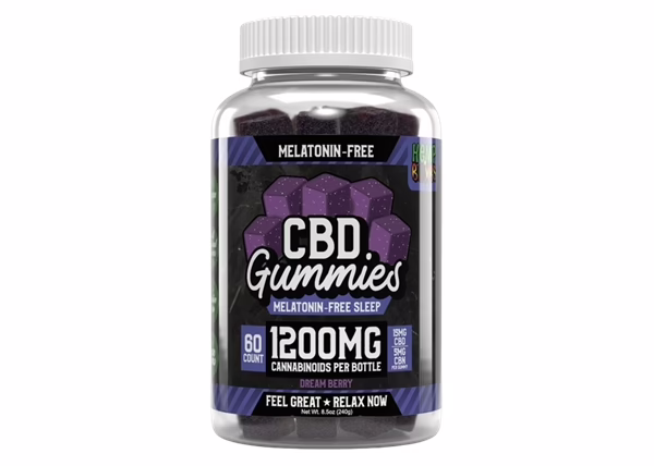 Hemp Bombs 1200mg CBD CBN Sleep Gummies