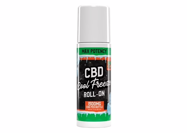 Hemp Bombs Max Potency Cool Freeze Roll-On – 1500mg