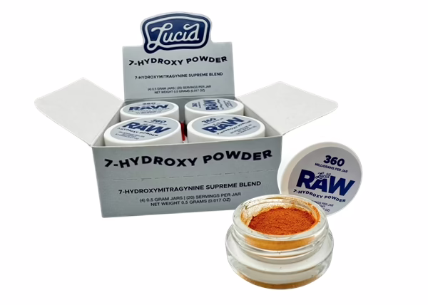 Lucid Supreme 360mg 7-OH Raw Powder 4pk