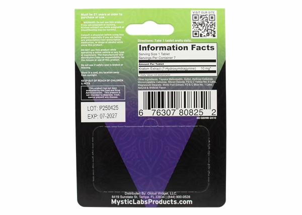 Mystic Labs 7-OH 70mg 7-Tablets