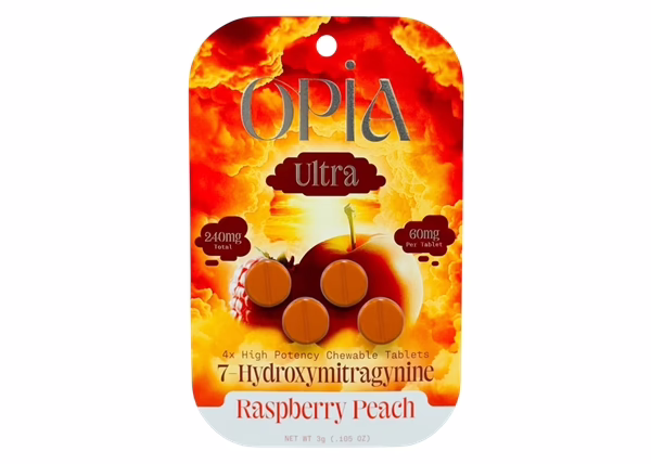 OPIA Ultra 60mg 7-OH - Raspberry Peach