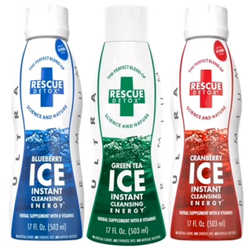 Rescue Detox ICE Instant Cleansing Energy - 17oz