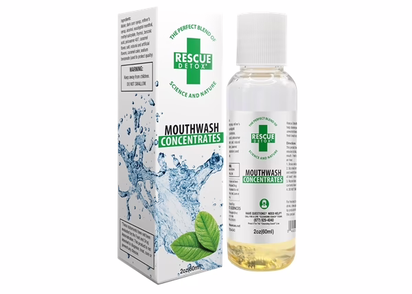 Rescue Detox ICE Instant Cleansing Energy Mouthwash Concentrates