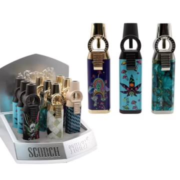 Scorch Torch Powerful Single Torch Lighter 9pk