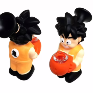 Silicone Bubbler Water Pipe - Goku