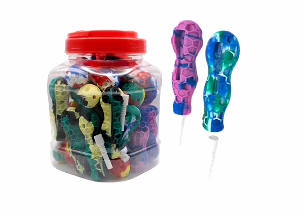Silicone Honeycomb Nectar Collector with Ceramic Tip 30pk