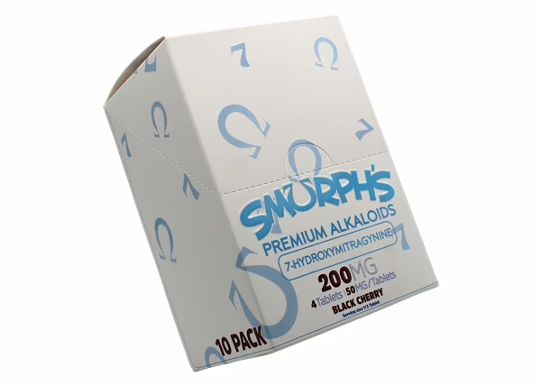 Smurph’s 7-OH 50mg 4-Tablet – Black Cherry