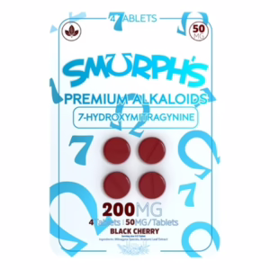 Smurph’s 7-OH 50mg 4-Tablet – Black Cherry