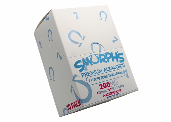 Smurph’s 7-OH 50mg 4-Tablet – Watermelon