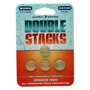 Ultra Seven Double Stacks 80mg 7-Oh 4-Tablets - Orange Mint