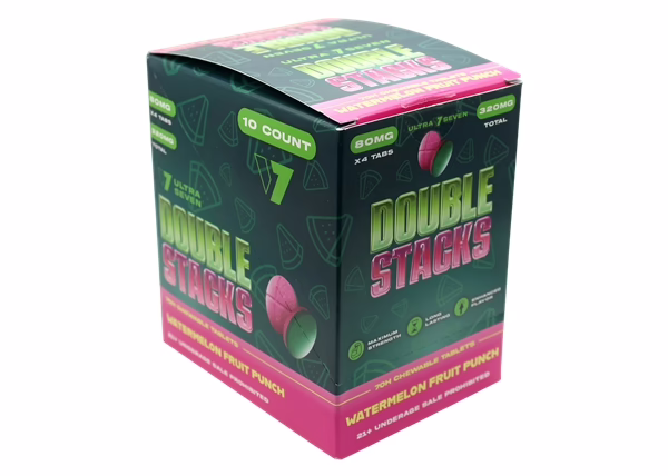 Ultra Seven Double Stacks 80mg 7-Oh 4-Tablets – Watermelon Fruit Punch