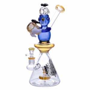 12" Juicy J Glass Teddy Bear Water Pipe