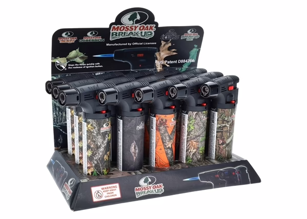 Eagle Torch Gun Lighters – Mossy Oak Break Up Infinity 15pk