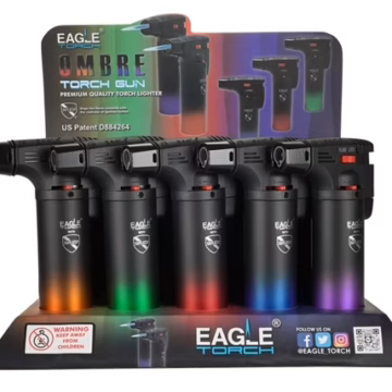 Eagle Torch Gun Lighters – Ombre 15pk