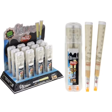 Glones Pre Rolled Cones with Glass Tips - 2pk King Size