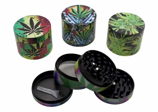 Hand Muller 50mm Tobacco Grinder – Leaf 12pk