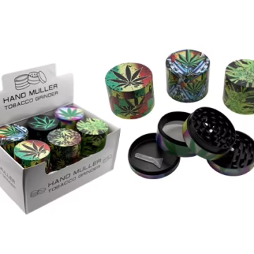 Hand Muller 50mm Tobacco Grinder – Leaf 12pk