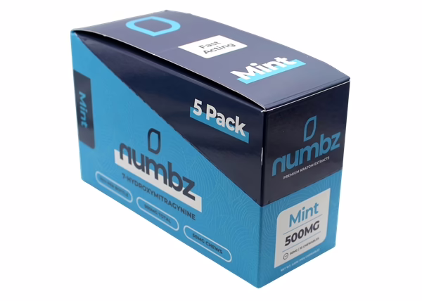 Numbz Mint 7-OH 500mg 10-Tablet