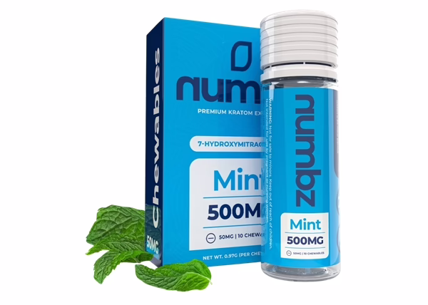Numbz Mint 7-OH 500mg 10-Tablet
