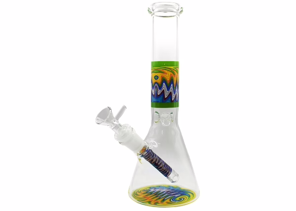 10" Wig Wag Beaker Water Pipe