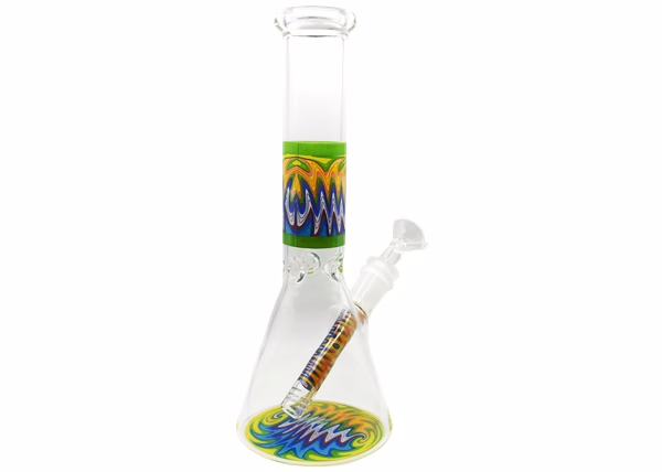 10" Wig Wag Beaker Water Pipe
