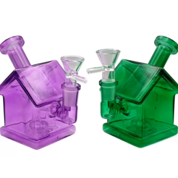 2ct 5" Little House Banger Hanger Water Pipe