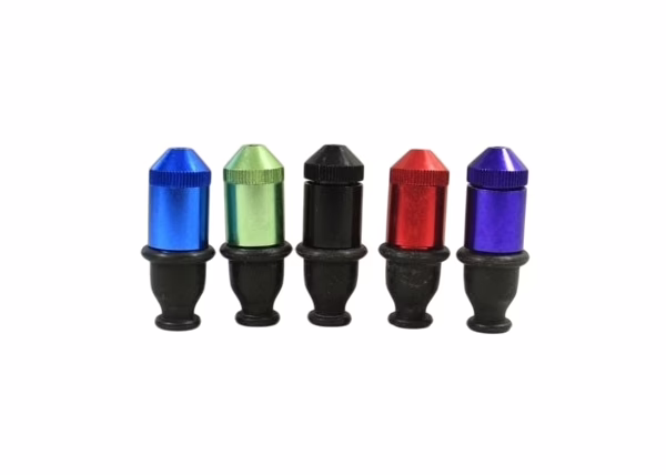 Sneak A Toke Metal Pipe Soft Mouth Piece - Solid Color 30pk