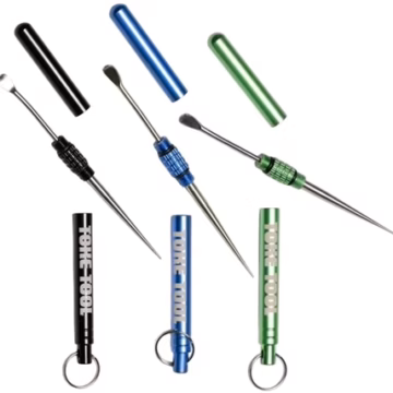 5ct Toke Tool - Poker X Dab Tool Key Chain