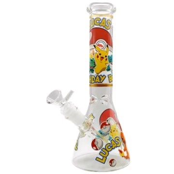 10" Tokemon Birthday Lucas Beaker Water Pipe