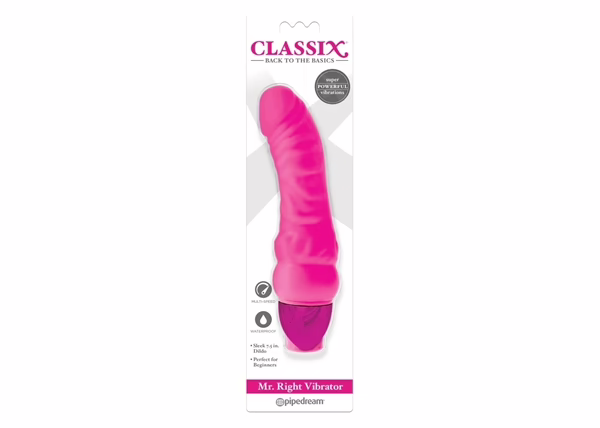 Classix - Mr. Right Vibrator - Pink