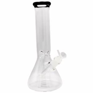 12" Color Rim Beaker Water Pipe
