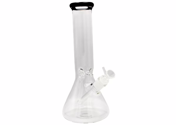 12" Color Rim Beaker Water Pipe