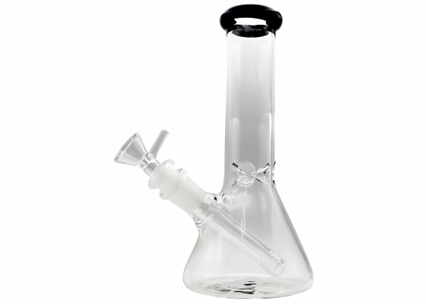 8" Color Rim Beaker Water Pipe